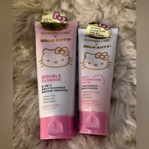 ‼️SET BOTH ITEMS‼️Crème x Hello Kitty Double Cleanse + Hydration Lock -